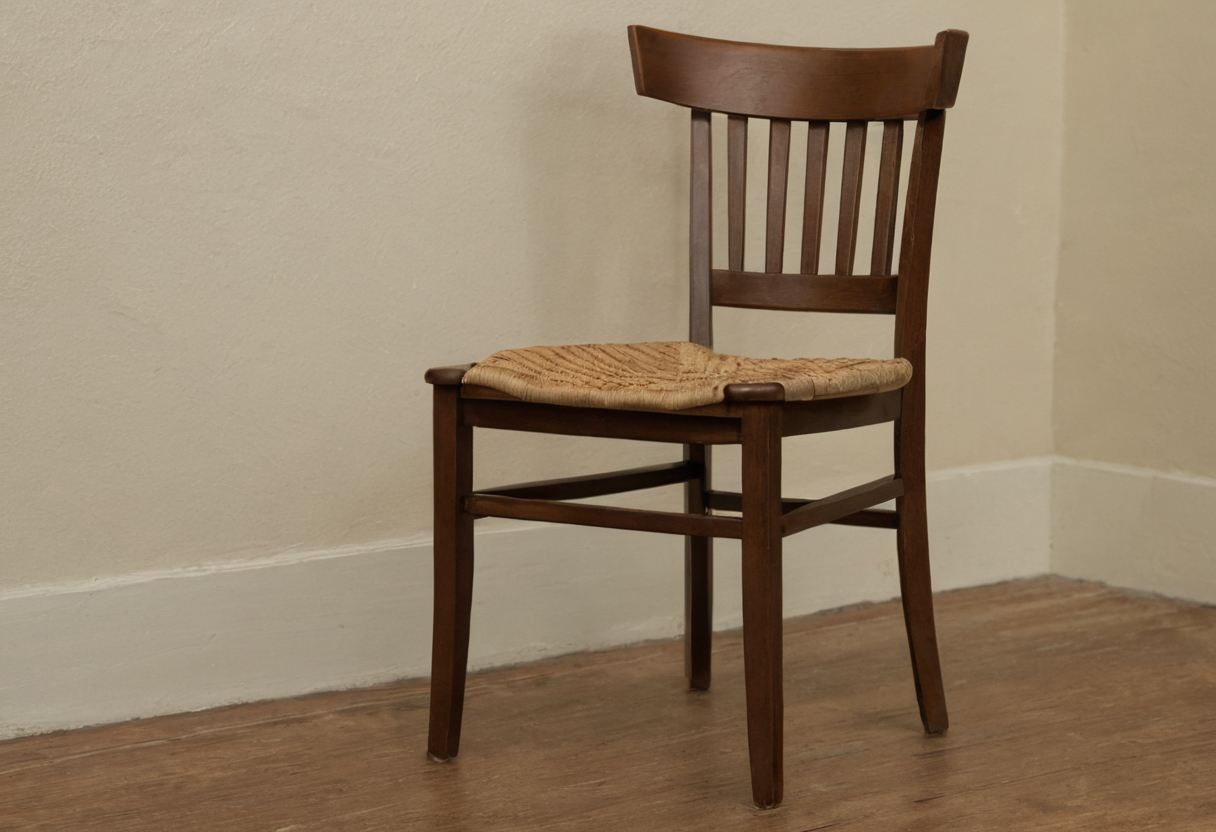 How do you calculate push-back distance using chair overall depth